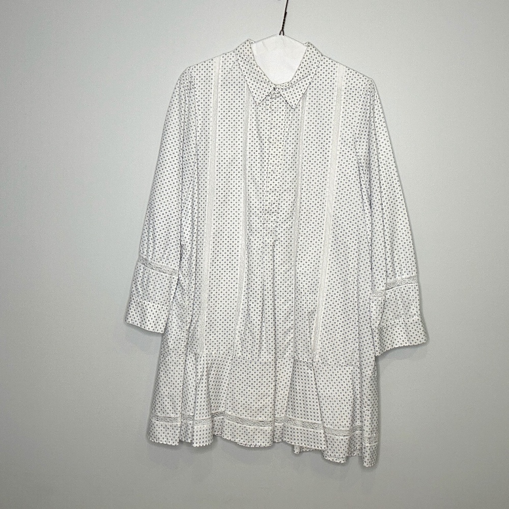 Tuckernuck size XXL navy and white dress